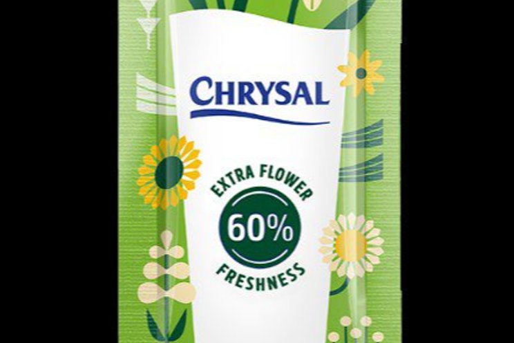 Chrysal introduces Recyclable Liquid flower food sachet