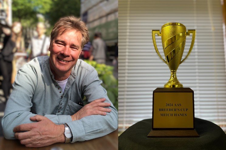 AAS honors Mitch Hanes with prestigious Breeders' Cup AAS honors Mitch Hanes with prestigious Breeders' Cup