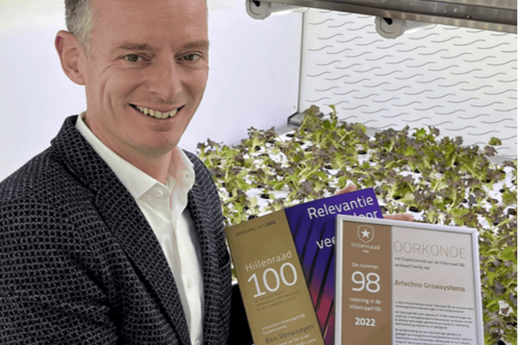 Artechno Growsystems newcomer to Hillenraad100