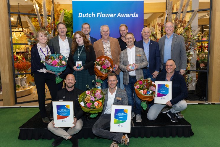 The proud winners of the Dutch Flower Awards 2023 The proud winners of the Dutch Flower Awards 2023