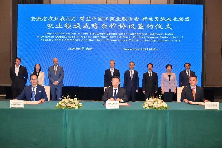 Strategic cooperation between Anhui and DGD Strategic cooperation between Anhui and DGD