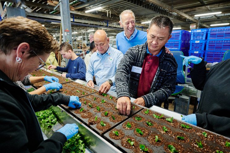 Vietnamese floricultural mission to the Netherlands