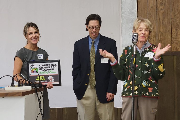 Kurt Dramm was inducted into the CGW Hall of Fame Kurt Dramm was inducted into the CGW Hall of Fame