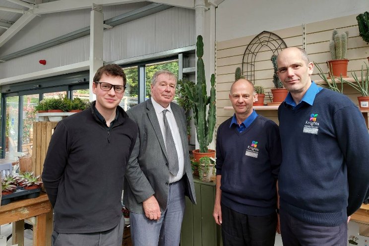 The challenges for horticulture at Knights Garden Centre