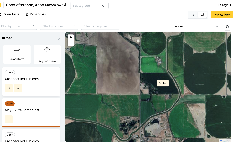 Beekeeping Task Manager tool to advance precision pollination Beekeeping Task Manager tool to advance precision pollination