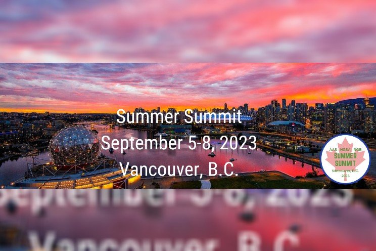 Summer Summit in beautiful Vancouver, B.C. 