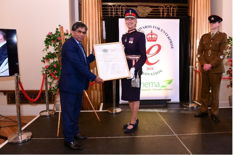 Bionema receives the King's Award for Enterprise Bionema receives the King's Award for Enterprise