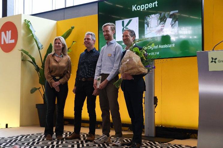 Koppert's Digital Assistant wins prestigious concept award Koppert's Digital Assistant wins prestigious concept award