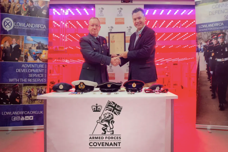 IGS signs Armed Forces Covenant