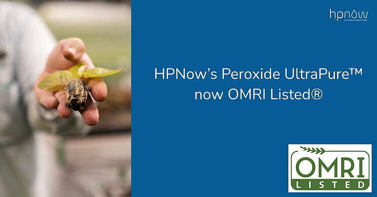 Ultrapure hydrogen peroxide available for organic use Ultrapure hydrogen peroxide available for organic use