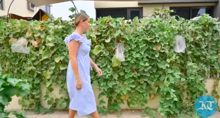 Meet the organic farmer who grows her own fruits and veggies