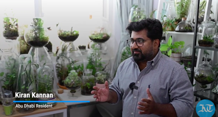 Look: This Abu Dhabi expat is growing mini forests in glass jars