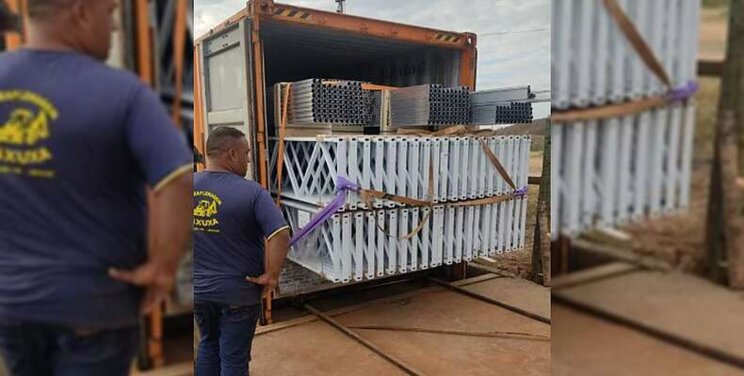Materials for project Fonte Verde phase 2 arrived at destination! Materials for project Fonte Verde phase 2 arrived at destination!