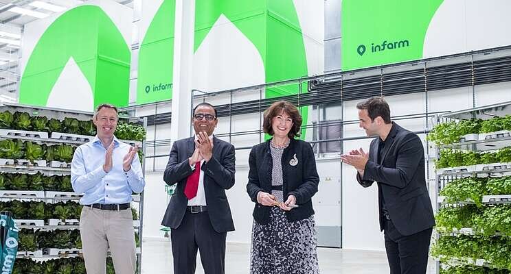 Europe's largest vertical farming to serve 90% of The UK Europe's largest vertical farming to serve 90% of The UK