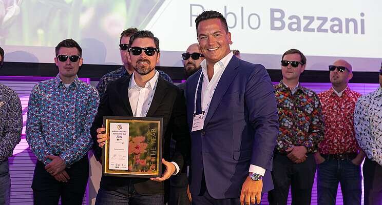 Pablo Bazzani named young international grower of 2022