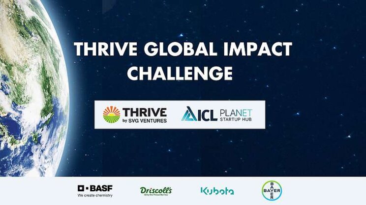 THRIVE launches global impact challenge with ICL THRIVE launches global impact challenge with ICL