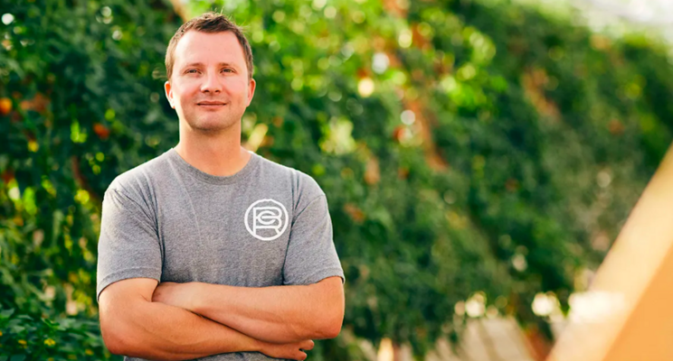 Growing greenhouse vegetables for a high-end clientele?