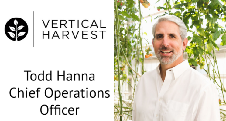 Vertical Harvest Farms appoints COO Vertical Harvest Farms appoints COO