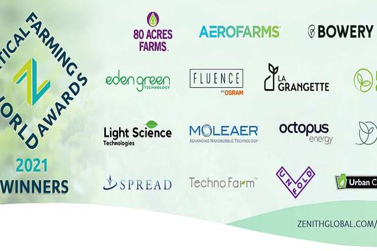 2021 Vertical Farming World Awards winners announced