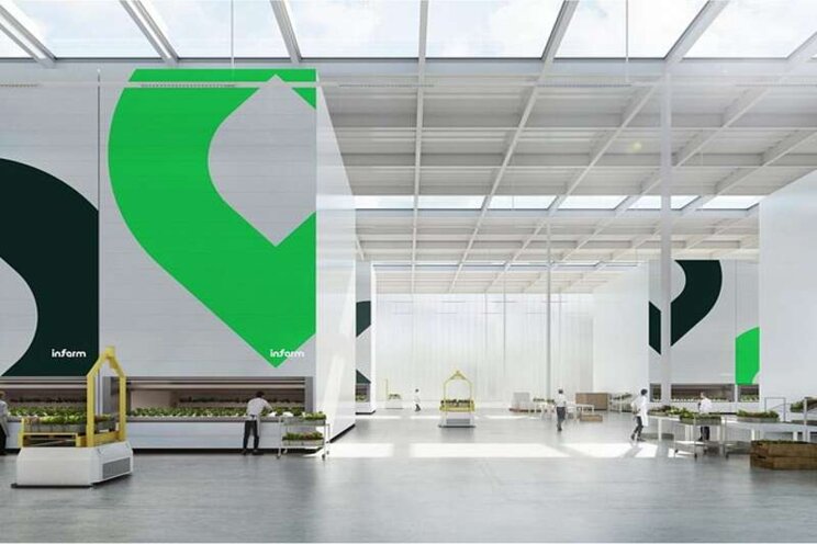 One of the largest vertical farming facilities in Europe One of the largest vertical farming facilities in Europe