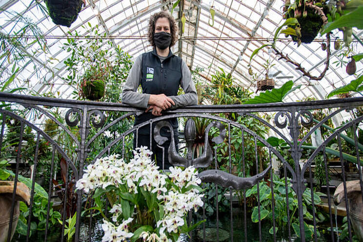 Connecting people and plants at conservatory of flowers Connecting people and plants at conservatory of flowers