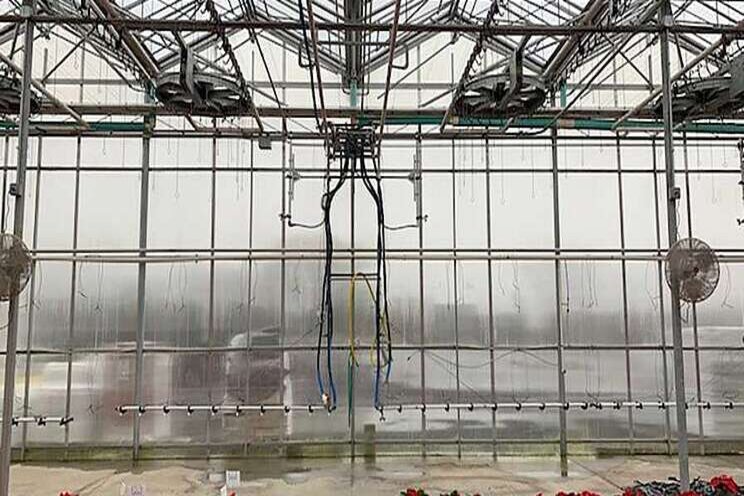 Tech upgrades to manage water and humidity in the greenhouse Tech upgrades to manage water and humidity in the greenhouse