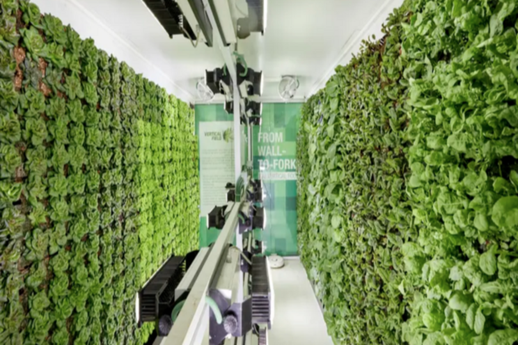 Vertical farms in Israeli city parking lots Vertical farms in Israeli city parking lots
