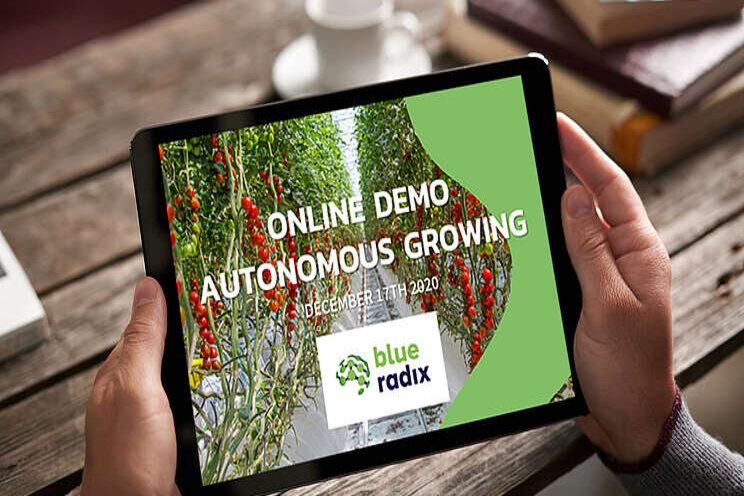 Online demo autonomous growing by Blue Radix Online demo autonomous growing by Blue Radix