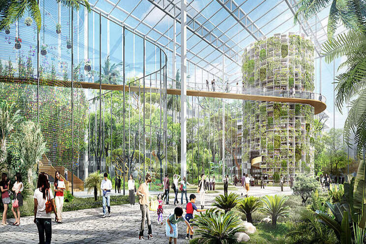 Vertical farming application in luxury restaurants Vertical farming application in luxury restaurants