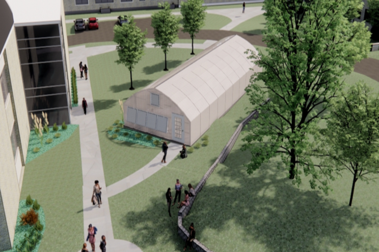 Partnership to build greenhouse Partnership to build greenhouse
