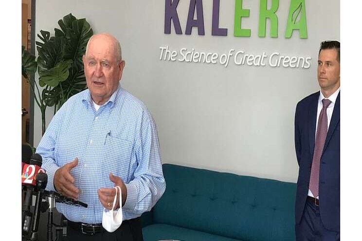 U.S. Ag Chief tours Orlando hydroponic company U.S. Ag Chief tours Orlando hydroponic company