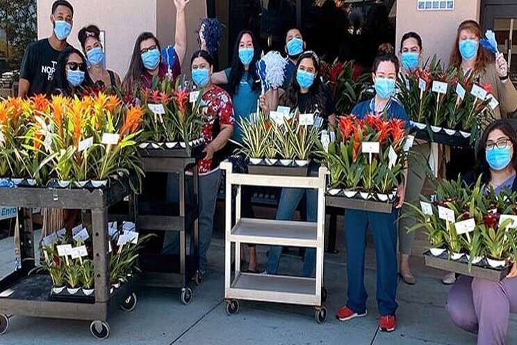 Greenhouse donates plants to first responders Greenhouse donates plants to first responders