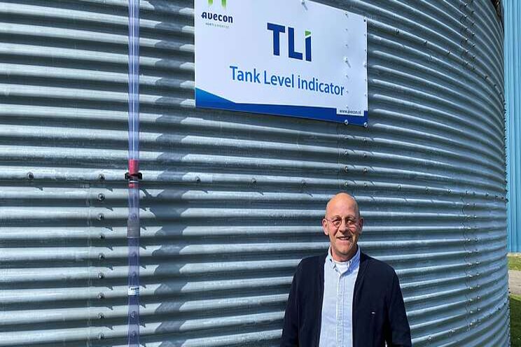Measure water silo level easy Measure water silo level easy